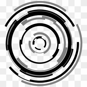 Tech Rings Clip Arts - Hi Tech Circle Png, Transparent Png - rings png