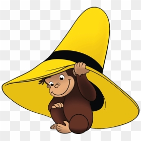 Curious George Under The Yellow Hat, HD Png Download - curious george png