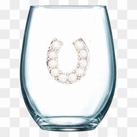 Stemless Wine Glass Horseshoe - Wine Glass, HD Png Download - wine glasses png