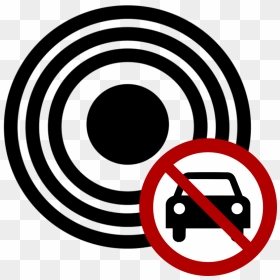 Ban Car From City Center Icon - No Parking Access Required Signs, HD Png Download - city icon png