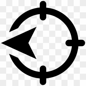 West Direction Icon, HD Png Download - target icon png