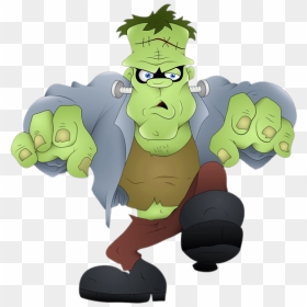 Frankenstein Halloween Clip Arts - Animated Frankenstein Png, Transparent Png - frankenstein png