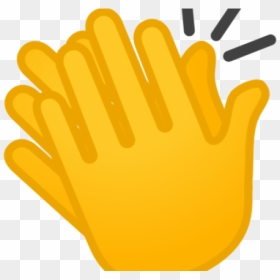 Hand Emoji Clipart Bravo - Transparent Clapping Emoji Png, Png Download - wave emoji png