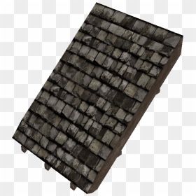 Slate Shingle Roof - Roof, HD Png Download - roof png