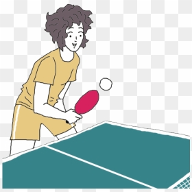 Table Tennis Ping Pong Deam - Ping Pong, HD Png Download - ping pong ball png