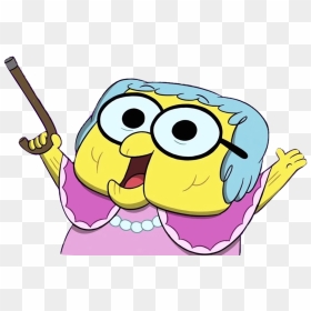 Gramma Alice Green With Cane - Gramma Big City Greens, HD Png Download - cane png