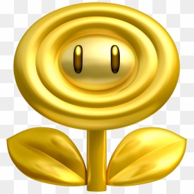 Super Mario Gold Flower, HD Png Download - mario coin png