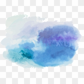 Short Caption For Girls, HD Png Download - blue watercolor png