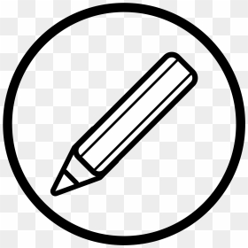 Pencil Icon Black Png , Png Download - Pencil Icon Clipart Black And White, Transparent Png - pencil icon png
