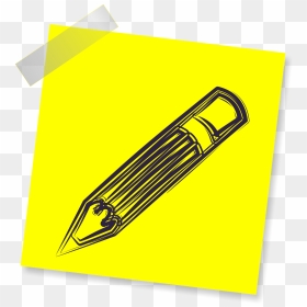 Sketched Pencil, HD Png Download - pencil icon png