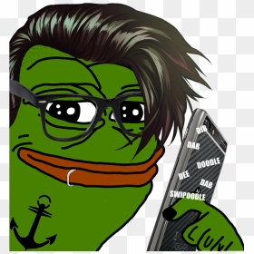 Pepe Frog Is Face Of Alt Right - Pepe The Frog, HD Png Download - pepe frog png