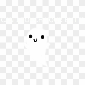 Desktop Wallpaper Logo Font - Illustration, HD Png Download - cute ghost png