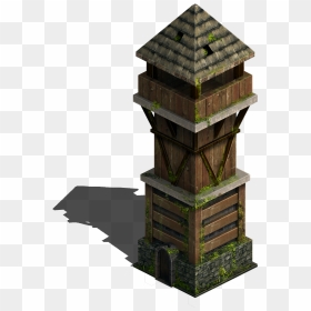 Tower 2d Png, Transparent Png - vhv