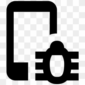 Smartphone Bug Icon , Png Download, Transparent Png - smartphone icon png