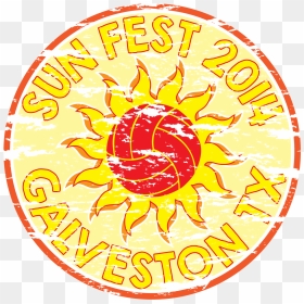 Sunfest - Circle, HD Png Download - distressed texture png