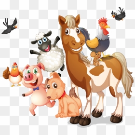 Farm Livestock Illustration, HD Png Download - farm png
