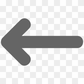 Long And Small Design Arrow Left - Sign, HD Png Download - left arrow png