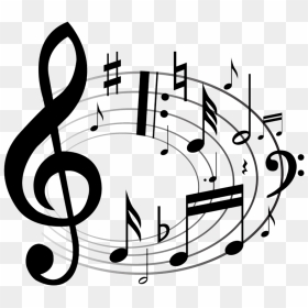 Transparent Notas Musicales Vector Png - Clip Art Music Notes, Png Download - notas musicales png