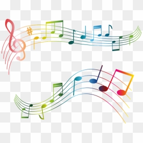 Transparent Background Music Notes Png, Png Download - notas musicales png