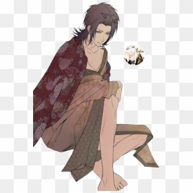 Anime Boy In Kimono Png , Png Download - Anime Boy In A Kimono, Transparent Png - anime guy png