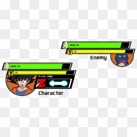 I Just Find The Design Of The Health And Ki Bars A - Graphic Design, HD Png Download - health bar png