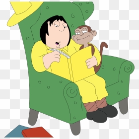 Curious George Yellowat Cake Doll With Costume Man - Monkey And The Yellow Guy, HD Png Download - curious george png