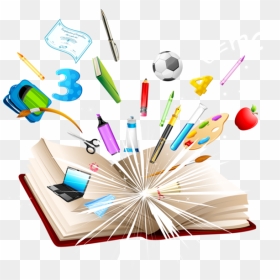Gratis Png, Clipart, Crayon, Journal Inspiration, School - School Materials Png, Transparent Png - school supplies png