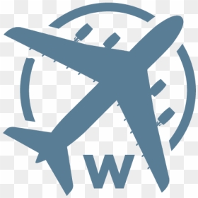Wide Body Aircraft Icon - Airplane, HD Png Download - airplane icon png