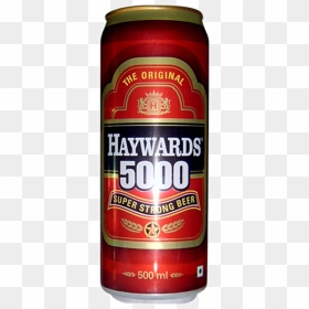 Haywards 5000 Beer Can 50 Cl X - Haywards 5000 Beer, HD Png Download - beer can png
