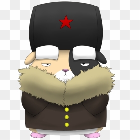 Giggles The Russian Hamster By Orikomi - Hamster Russian Hat, HD Png Download - russian hat png