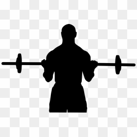 Transparent Weights Png - Man Lifting Weights Clipart, Png Download - weights png