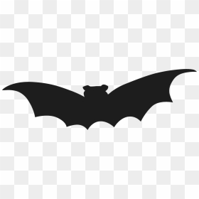 Transparent Bat Silhouette Png - Bat Silhouette Template, Png Download - bat silhouette png