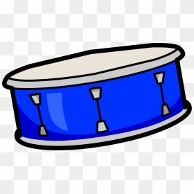 Club Penguin Rewritten Wiki - Transparent Background Snare Drum Clipart, HD Png Download - drum png