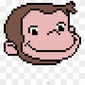 Curious George Pixel Art, HD Png Download - curious george png