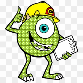 I"ve Attached An Xcf File Of Mike I Just Did And You, HD Png Download - mike wazowski png