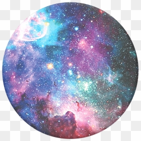 Blue Nebula Popsocket, HD Png Download - nebula png