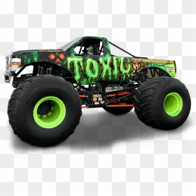 Toxic Monster Truck - Transparent Monster Truck Png, Png Download - monster truck png