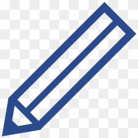 File - Blue Pencil - Svg - Pen Icon Png Transparent, Png Download - crayon png