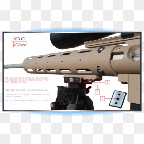 Ar Loc Jaw Specs - Vortex Picatinny Tripod Mount, HD Png Download - ar 15 png
