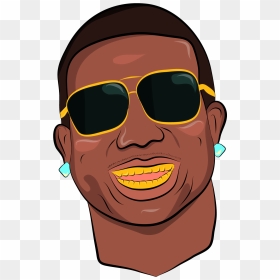 Gucci Mane 2016 Png - Gucci Mane Cartoon, Transparent Png - gucci mane png