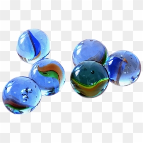 Small Blue Marbles Transparent Png - Transparent Background Marbles Png, Png Download - marble png