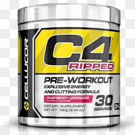Cellucor C4 Ripped - C4 Ripped Tropical Punch Review, HD Png Download - ripped png