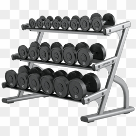 Images Of Life Fitness Weights , Png Download - Life Fitness Optima Series 3 Tier Dumbbell Rack, Transparent Png - weights png
