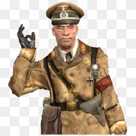 Cod Nazi Zombies I Need Some Cosplay - Black Ops 1 Richtofen, HD Png Download - nazi hat png