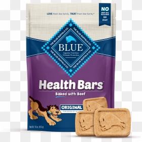 Blue Health Bars With Real Beef Dog Treats - Blue Buffalo Health Bars, HD Png Download - health bar png