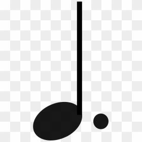 Transparent Stem Clipart - Music Dotted Quarter Note, HD Png Download - notas musicales png