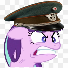 Nazi Transparent Hat - Starlight Glimmer Quiet, HD Png Download - nazi hat png