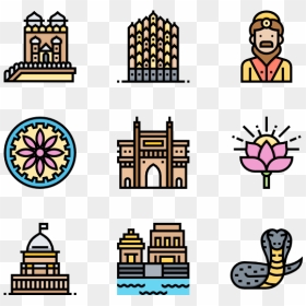 Routine Cartoon Transparent Background, HD Png Download - city icon png