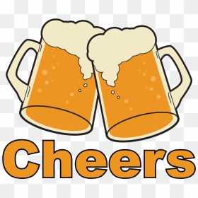 Beer Cheers Png Transparent - Beer Cheers Clipart, Png Download - cheers png