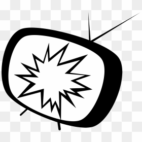 Tv Cartoon Broken Clip Arts - Tv Cartoon Png, Transparent Png - screen crack png